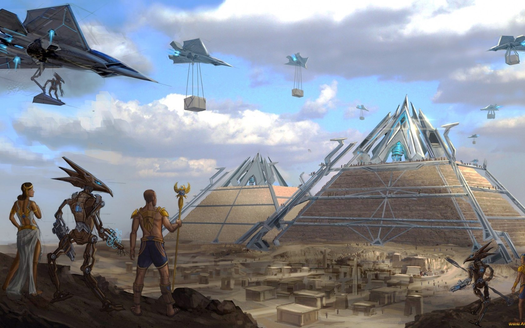 United States AI Solar System (9) - Page 14 Buildings_egypt_spaceships_egyptian_alien_pyramids_cairo_sci_fi_1680x1050_71222